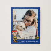 Puzzle cacahuètes | Charlie Brown Baseball Smile (Vertical)