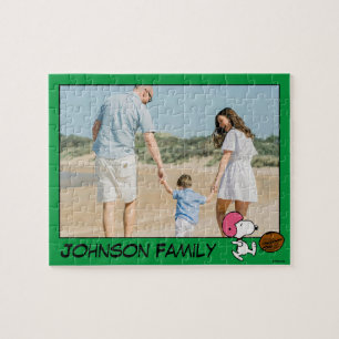 Puzzle cacahuètes   Snoopy Football Kicker