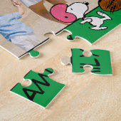 Puzzle cacahuètes | Snoopy Football Kicker (Côté)
