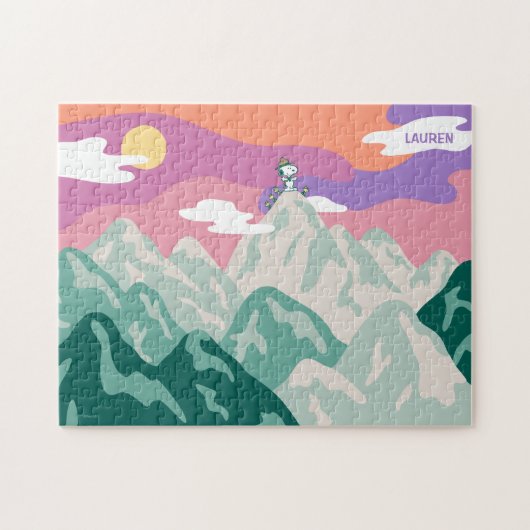 Puzzle cacahuètes | Snoopy & Troop Randonnée la montagne (Horizontal)