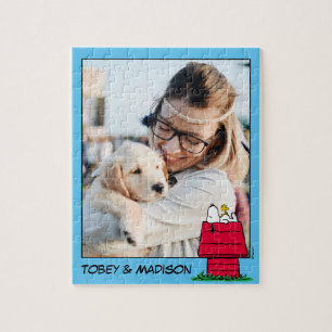 Puzzle cacahuètes   Snoopy & Woodstock   Ajouter votre ph
