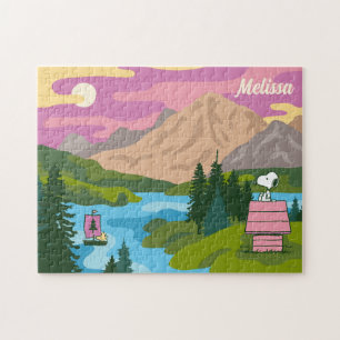 Puzzle cacahuètes   Snoopy & Woodstock Le grand extérieur