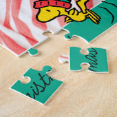 Puzzle cacahuètes | Woodstock Winter Beanie Casquette (Côté)