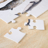 Puzzle Cachalot et zifios : Baleines des profondeurs (Côté)