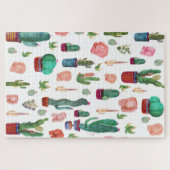 Puzzle Cactus et boutons (Horizontal)