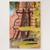 Puzzle Cactus Garden Utah.voeux de Noël (Vertical)