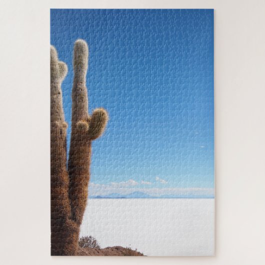 Puzzle Cactus géant sur Salar de Uyuni (Vertical)