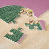 Puzzle Cactus Succulents à Dessrt Vert dans les pots (Côté)