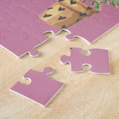 Puzzle Cactus Succulents à Dessrt Vert dans les pots (Côté)