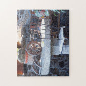 Puzzle Cactus sur une table en pierre (Vertical)