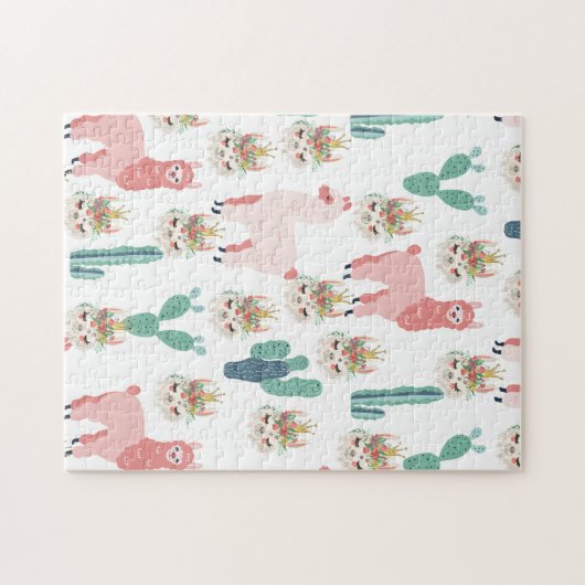 Puzzle Cactus vert (Horizontal)