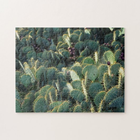 Puzzle Cactus verts (Horizontal)