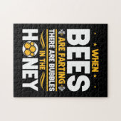 Puzzle Cadeau apiculteur | Quand les abeilles sont en tra (Horizontal)