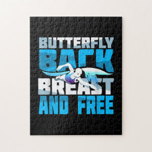 Puzzle Cadeau De Baignade Pour Nageur