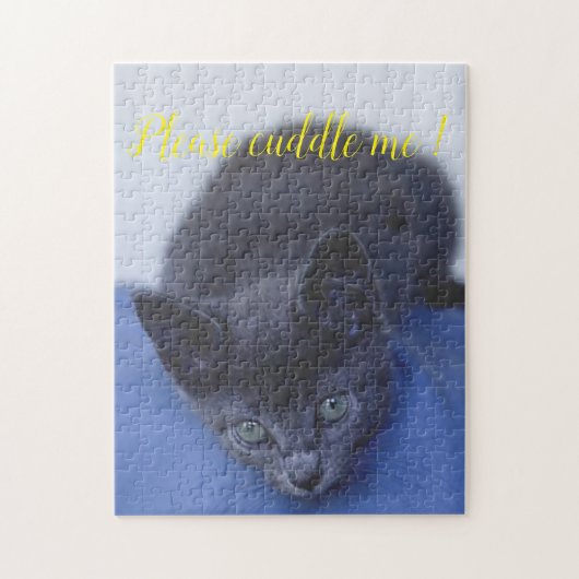 Puzzle Cadeau de conception de chat populaire (Vertical)
