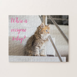 Puzzle Cadeau de conception de chat populaire