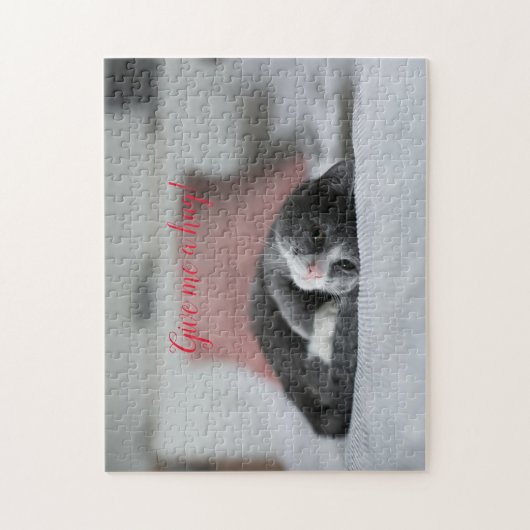 Puzzle Cadeau de conception de chat populaire (Vertical)