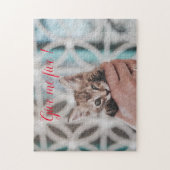 Puzzle Cadeau de conception de chat populaire (Vertical)