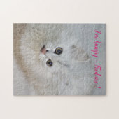 Puzzle Cadeau de conception de chat populaire (Horizontal)