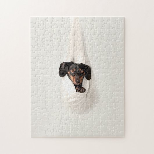 Puzzle Cadeau de conception de chien populaire (Vertical)