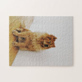 Puzzle Cadeau de conception de chien populaire (Horizontal)