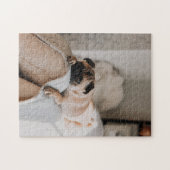 Puzzle Cadeau de conception de chien populaire (Horizontal)