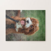 Puzzle Cadeau de conception de chien populaire (Horizontal)
