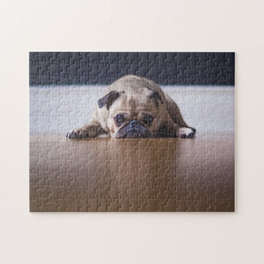 Puzzle Cadeau de conception de chien populaire (Horizontal)