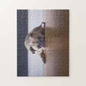 Puzzle Cadeau de conception de chien populaire (Vertical)