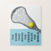 Puzzle Cadeau de crosse filles (Vertical)