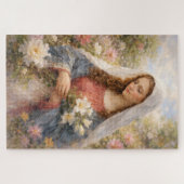Puzzle Cadeau de dévotion florale de Marie Mère (Horizontal)