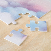Puzzle Cadeau de jour personnalisé de la mère avec bébé é (Côté)