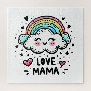 Puzzle Cadeau de la Fête des Mères J'aime Maman