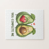 Puzzle Cadeau de la Saint-Valentin Avocat Tu Me Complètes (Horizontal)