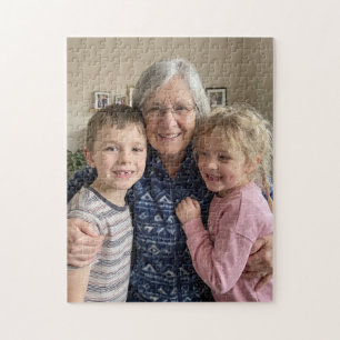 Puzzle Cadeau de modèle de photo personnalisé