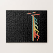 Puzzle Cadeau de natation Heartbeat Premium (Horizontal)