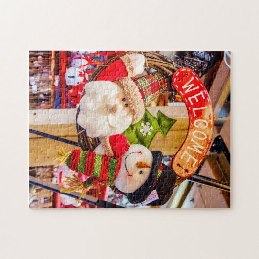 Puzzle cadeau de Noël (Horizontal)