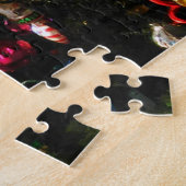 Puzzle Cadeau de Noël pour grand-mère arbre dans la fenêt (Côté)