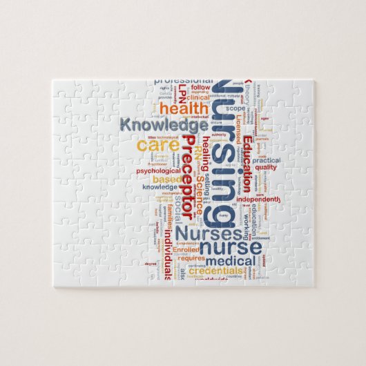 Puzzle Cadeau de soins (Horizontal)