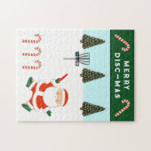 Puzzle Cadeau de vacances Disk Golf (Horizontal)