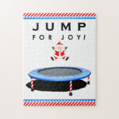 Puzzle cadeau de vacances trampoline (Vertical)