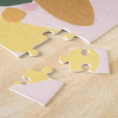 Puzzle Cadeau de vacances unique d'art abstrait par blocs (Côté)