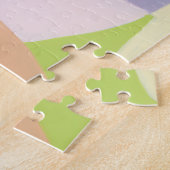Puzzle Cadeau de vacances unique d'art abstrait par blocs (Côté)