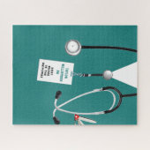 Puzzle Cadeau drôle d'infirmière (Horizontal)