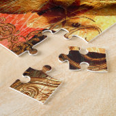 Puzzle cadeau Eléphant rose (Côté)