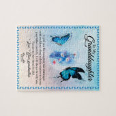 Puzzle Cadeau Grandgirl | Love Grand-mère Famille Groupe (Horizontal)