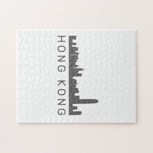 Puzzle Cadeau HK Skyline Hong Kong (Horizontal)
