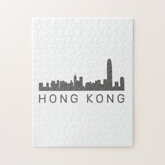 Puzzle Cadeau HK Skyline Hong Kong (Vertical)