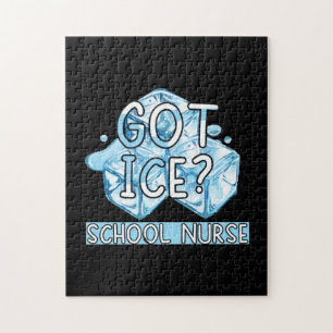 Puzzle Cadeau infirmière Infirmière de l'école de glace