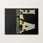 Puzzle Cadeau Los Angeles LA California (Horizontal)
